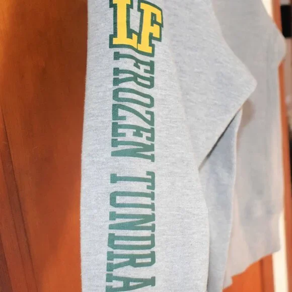 Men's Lg Classic Lambeau Field Hooded Sweatshirt Home of the Frozen Tundra - Picture 4 of 7